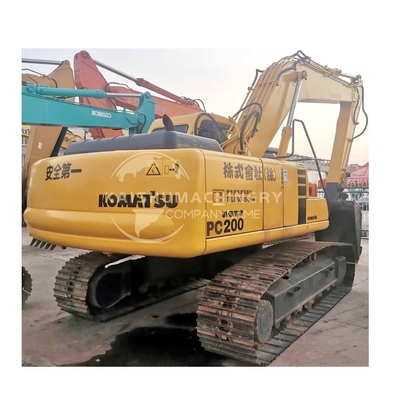 Used Komatsu PC200-6 Crawler Excavator 20 Ton in Good Condition 2012 Moving Speed 4.6 km/h