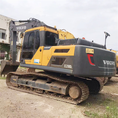 Korea original secondhand used Volvo ec200d excavator 20 ton for sale