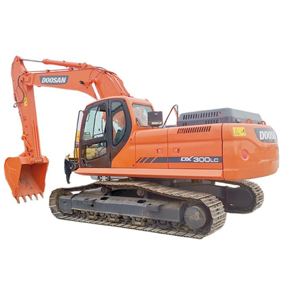 30 Ton Doosan DX 300 LC Excavator in South Korea Good Condition Moving Type Crawler Chain