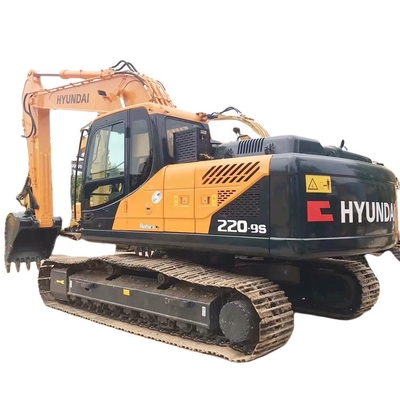 Hyundai 220-9s Excavator and 20on Loader Korean Equipment for Excavation in Korea