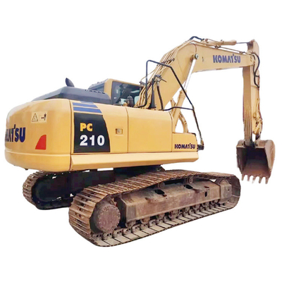 Moving Speed 4.6 km/h 21 Ton Komatsu PC210 Excavator with Cummins Engine in Shanghai