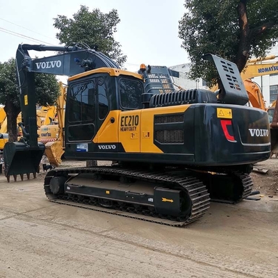 Korea original secondhand used Volvo ec210d excavator 21 ton for sale