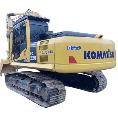 Shanghai Good Condition Komatsu PC220-8MO Excavator 22T with Original Hydraulic Valve