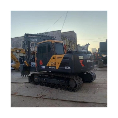 Less Hour Made in Korea Used Volvo Excavator EC140 in Shanghai Transport Width 2.8 m