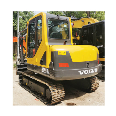 38.8KW 2020 Year Good Condition Direct Injection Engine 5 Ton Mini Volvo EC55 in Korea