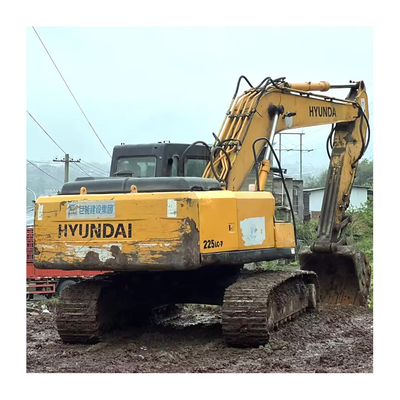 Hyundai 225LC-7 Excavator 25 Ton Used in Good Working Condition with Original Painting
