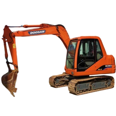 Doosan DH80 8 Ton Excavator in Good Condition with 0.28 m3 Bucket Capacity from Korea