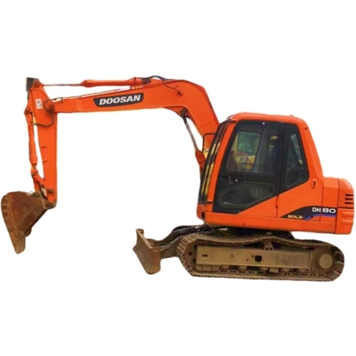 Used Doosan 80 Excavator 8 Ton with Blade Good Condition Made in Korea Original Design