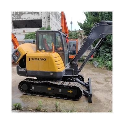 Volvo EC60 Used Excavator Hydraulic Backhoe Crawler EC60D EC55B 6T 5.5T With Original