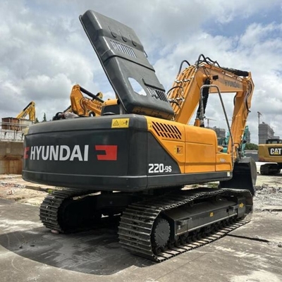Hyundai R220LC 220LC-9S Second Hand 22ton Excavator Shovel Digger 1.05m3 2022 Model