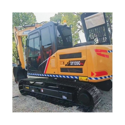SANY 135C PRO 13 Ton Excavator with Parts and Lower Cost 2022 Model 897 Working Hours