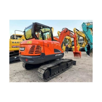 Korean Original Doosan DX60 Excavator in Durable and with Original Hydraulic Cylinder
