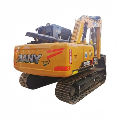 69.6 kW Transport height 2.8 m SANY135C used excavator with parts and affordable cost
