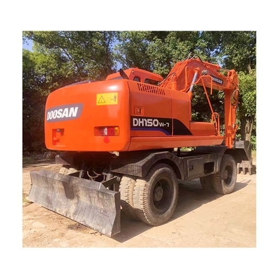 96KW Power Used Doosan DH150-7 Wheel Excavator Made in Korea Original Hydraulic Valve