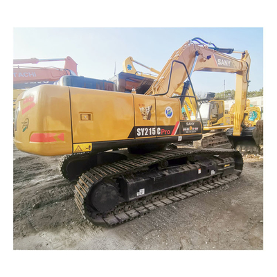 21ton sany 215 excavator with 0.93 m3 bucket capacity and 21800 KG operating weight
