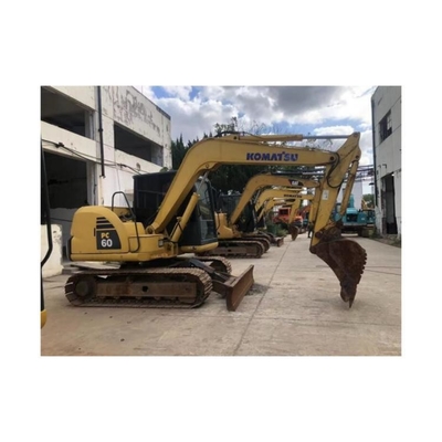 Transport width 2.2 m Used Komatsu PC60-7 Excavator for Construction in Japan 2018