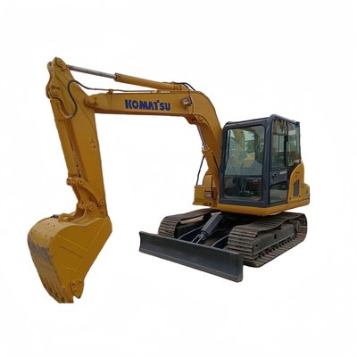 Japan made Komatsu PC60 excavator 6.1 ton operating weight equipped with Cummins engine