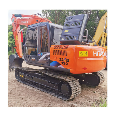 Original Japan Hitachi ZX120 12 Ton Crawler Excavator with Good Condition in Shanghai