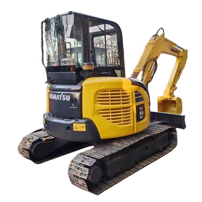 28.5 KW Mini Excavator 5 Ton Komatsu PC 55 for Earth-moving in Shanghai from Japan