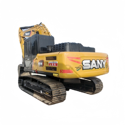 Used SANY 215 Excavator with Transport Width of 2.9 m and ORIGINAL Hydraulic Valve
