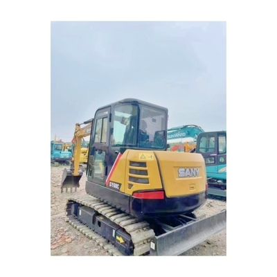 Prospective 6TON Sany Sy60C Used Hydraulic Crawler Excavator with Crushing Hammer