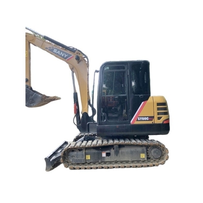 ISUZU Engine Used SANY Mini Excavator 6 Ton SY60C Small Digger Excavator for Projects