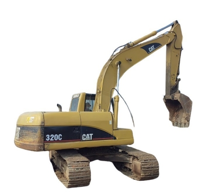 Active Trade for Cat 320C Excavator in 3400 Working Hours 21115KG Operating Weight
