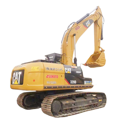 CAT 320 Original Japan Excavator and Low Operating Weight of 20930 KG with CAT Engine