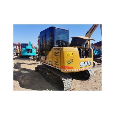 Good Condition Sany Used SY75 SY75-9 Sy75c Excavator powered by ISUZU Engine 40.9KW