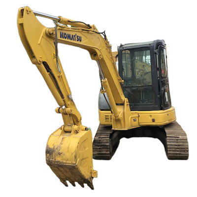 5.5Ton Operating Weight Used Komatsu PC55MR Excavator With Original Hydraulic Pump