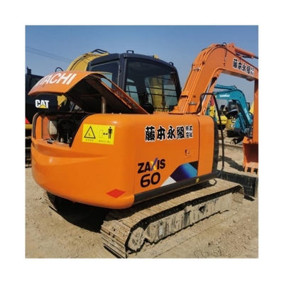 Original Japan Hitachi ZX60 6 Ton Mini Excavator Good Condition 6.0m Transport Length