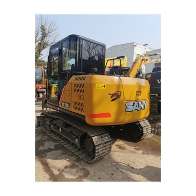 ISUZU Engine SANY SY75-9 7ton Hydraulic Crawler Mini Backhoe Excavator at Affordable
