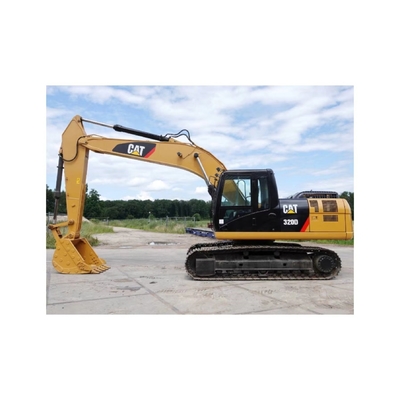 20 Ton Cat 320D Used Excavator Machine 1 m3 Bucket Capacity 20000 KG Operating Weight