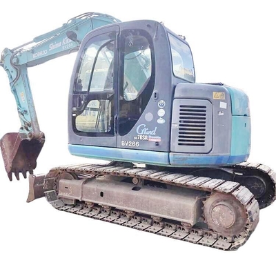 Japan original rubber track sk70sr 7 tons crawler kobelco sk70sr with good condition