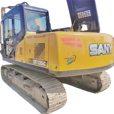 Sell Sany SY135 Crawler Chain Excavator with Original Hydraulic Pump and ISUZU Engine