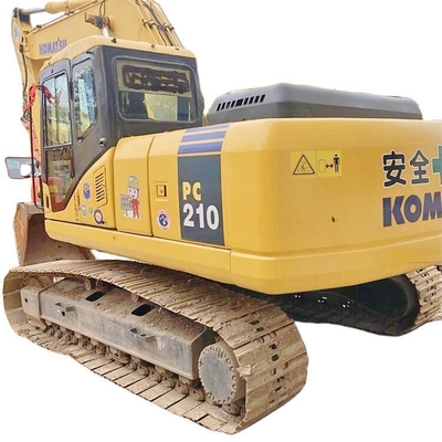 Cummins Engine Japan Used Crawler Excavator Komatsu PC210-7 with 107KW Power and Good