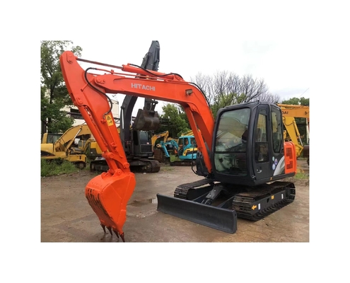 Used Hitachi zx60 6 ton Mini Excavator with Original Hydraulic Valve in Good Condition