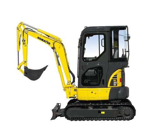 Excellent Performance 2 Ton Used Komatsu PC20MR Excavator 75 KW Japan Mini Excavator