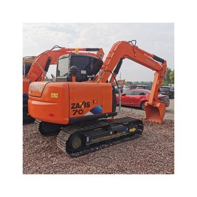 Hydraulic Valve Original Japan 7 Ton Used Hitachi ZX70 Excavator in Good Condition