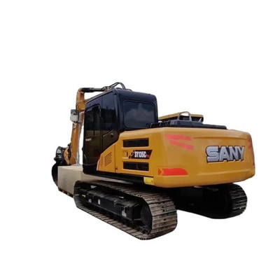 13000 KG Sany SY135C Crawler Excavator with Free Bucket and Original Hydraulic Valve