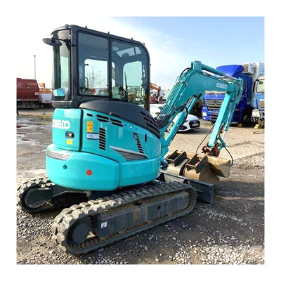 Second Hand SK50 Kobelco Excavator Track Roller with Original Hydraulic Cylinder