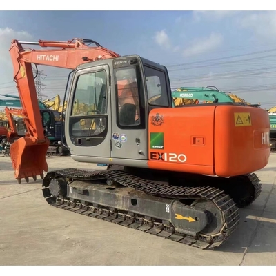 Second Hand 12 Ton Hitachi Excavator EX120-5 In Shanghai Original Hydraulic Cylinder