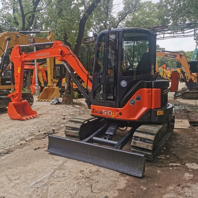 5 Ton Original Japan Used Hitachi ZX50U Mini Excavator Year 2018 Operating Weight