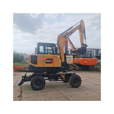 Sany Excavator SY65W-S Equipped with Original Hydraulic Valve and 0.25m3 Bucket Capacity
