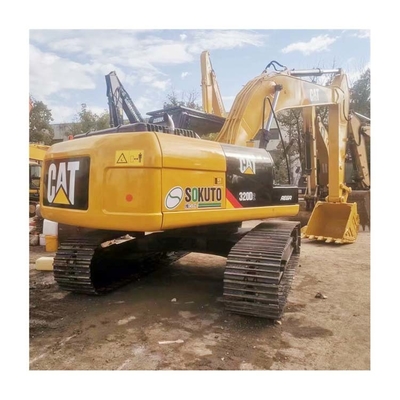 20 Ton Hydraulic Used Caterpillar 320D2 Excavator with 1.0 m3 Bucket Capacity in Japan