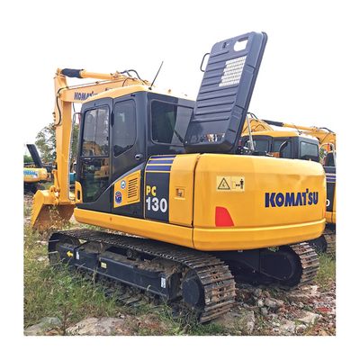 Japan Made Good Condition Komatsu PC130 Excavator 13 Ton Crawler Machine Weight in Shanghai