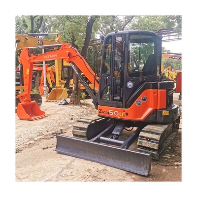 Mini Second-hand Hitachi ZX50U Hydraulic Crawler Digger with Original ISUZU Engine