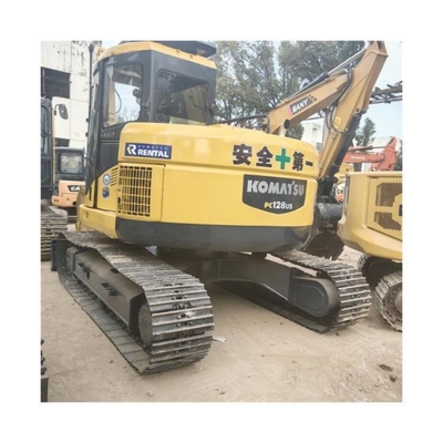 Japan Used Komatsu PC128 Excavator with Low Working Hours and Original Hydraulic Cylinder
