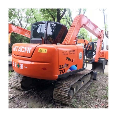0.3 m3 Bucket Capacity Good Condition Made in Japan 7 Ton Mini Used Hitachi ZX70 Excavator