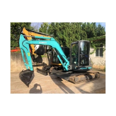 Shanghai Used Kobelco 55 Mini Excavator 5ton with 1260 Working Hours and 31.5KW Power